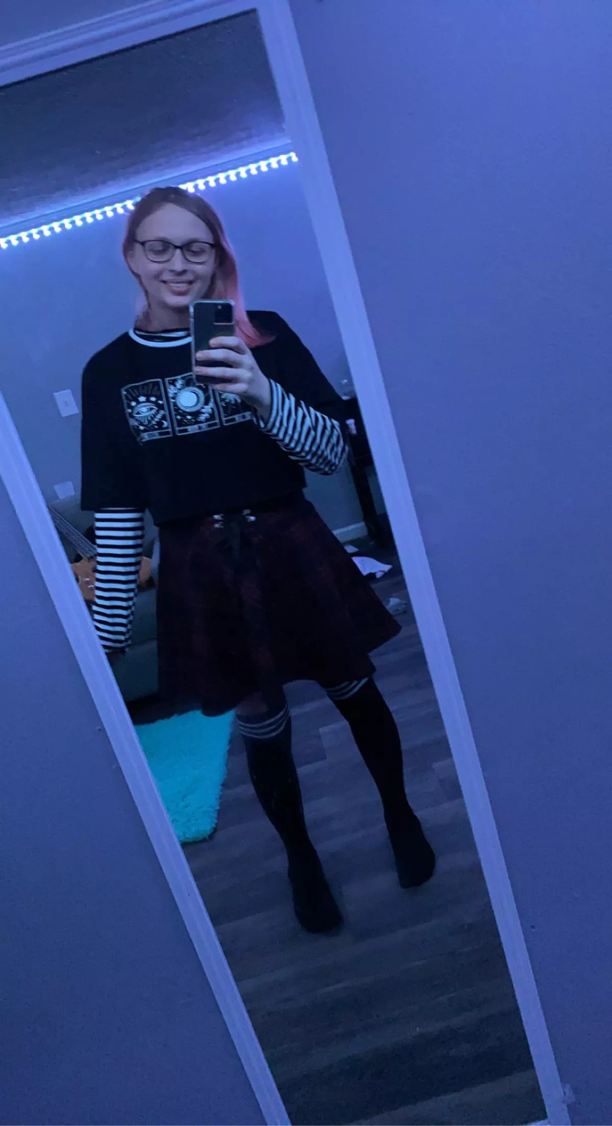 Got a new fit today, what do you think?🥰