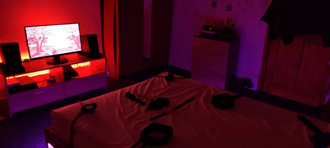 Got a new setup! I'm a sucker for a cozy environment before a session