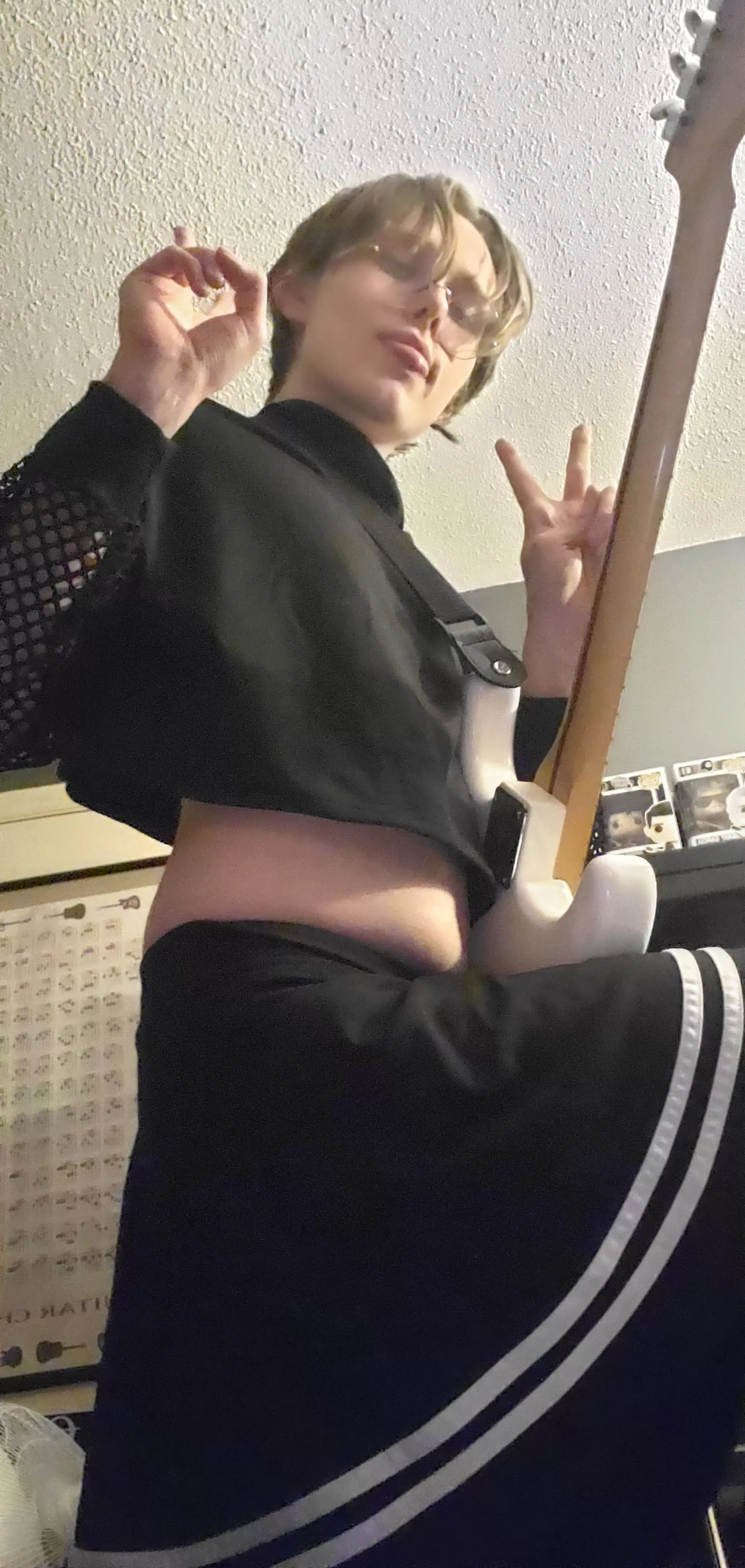 Got any room for a Goth Femboy Guitarist?