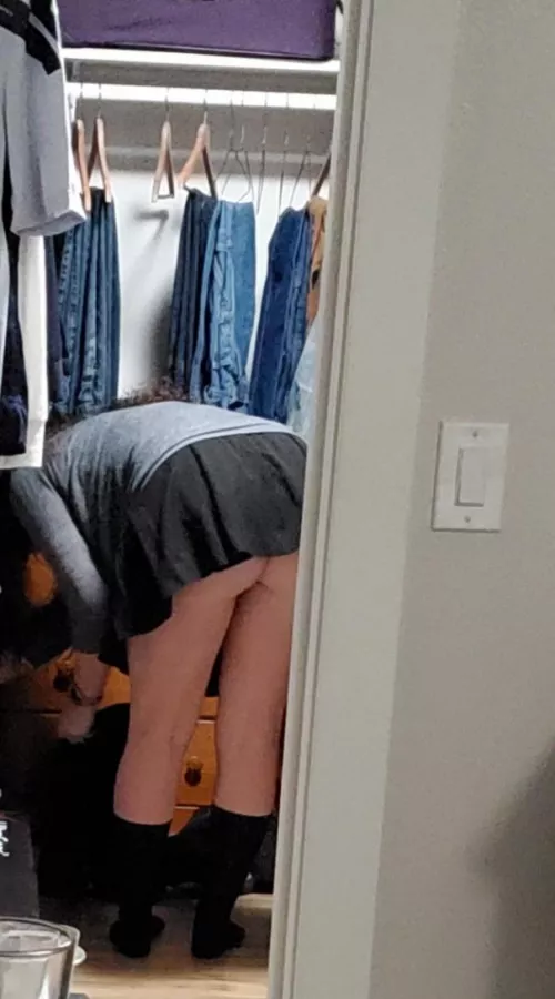 Got caught getting ready! (37F)