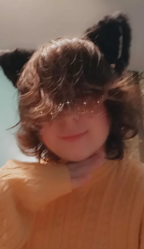 Got me some kitty ears!