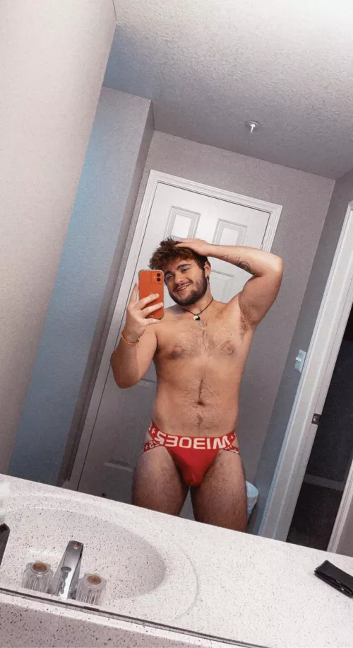 Got my first jockstrap, Iโm loving it
