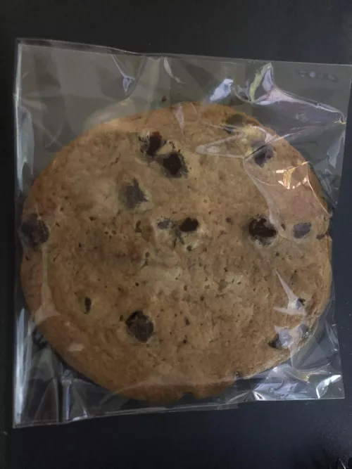 Got my flu shot at work today, they were giving away free lunch, but secretly it was all about the Chocolate Chip cookies.