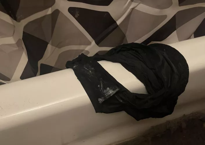 Got sent some really fun gifs. Couldn’t touch myself. Got these soaking wet. Had to take them off before continuing. I’m ready to explode.