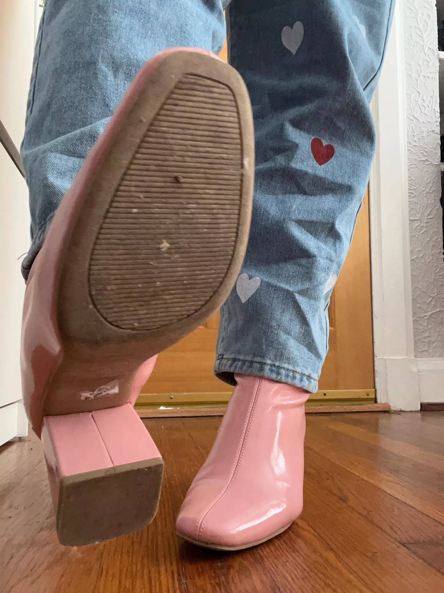 Got something under my soles there. Won’t you?