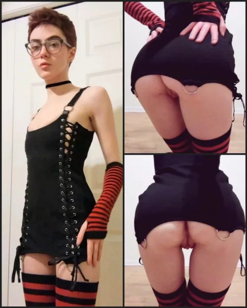 Goth stripes