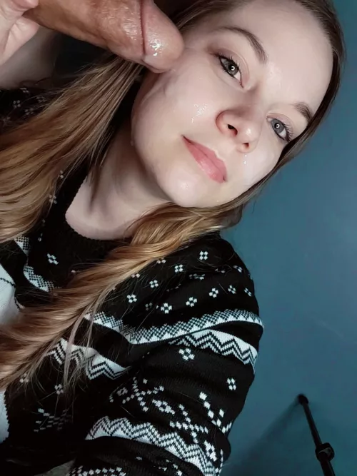 Gotta have a facial on christmas day