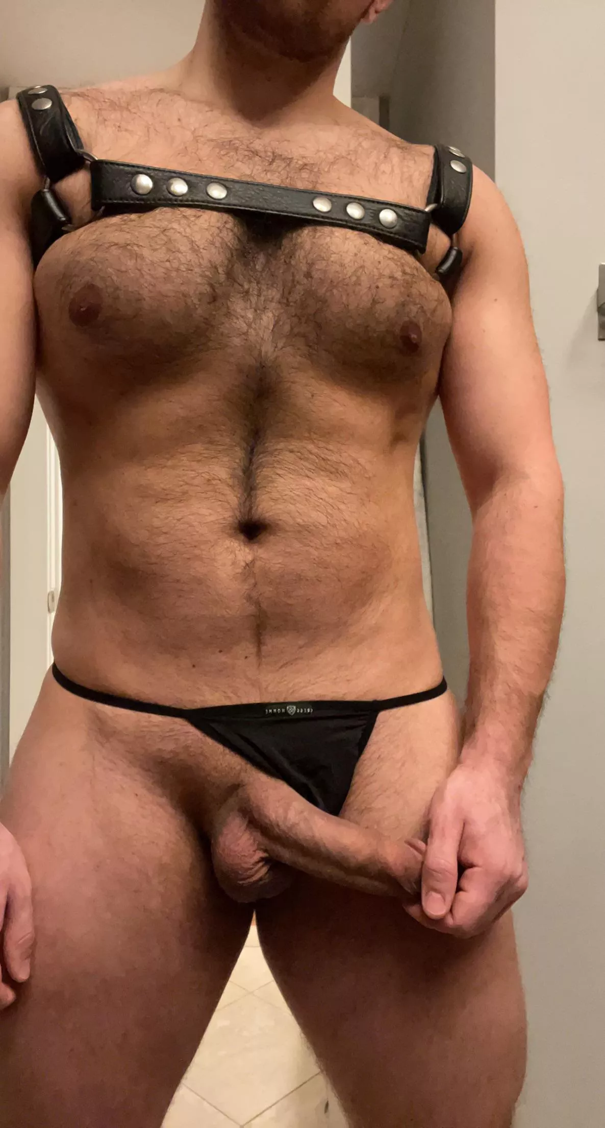 Gotta love gear night at the leather bar