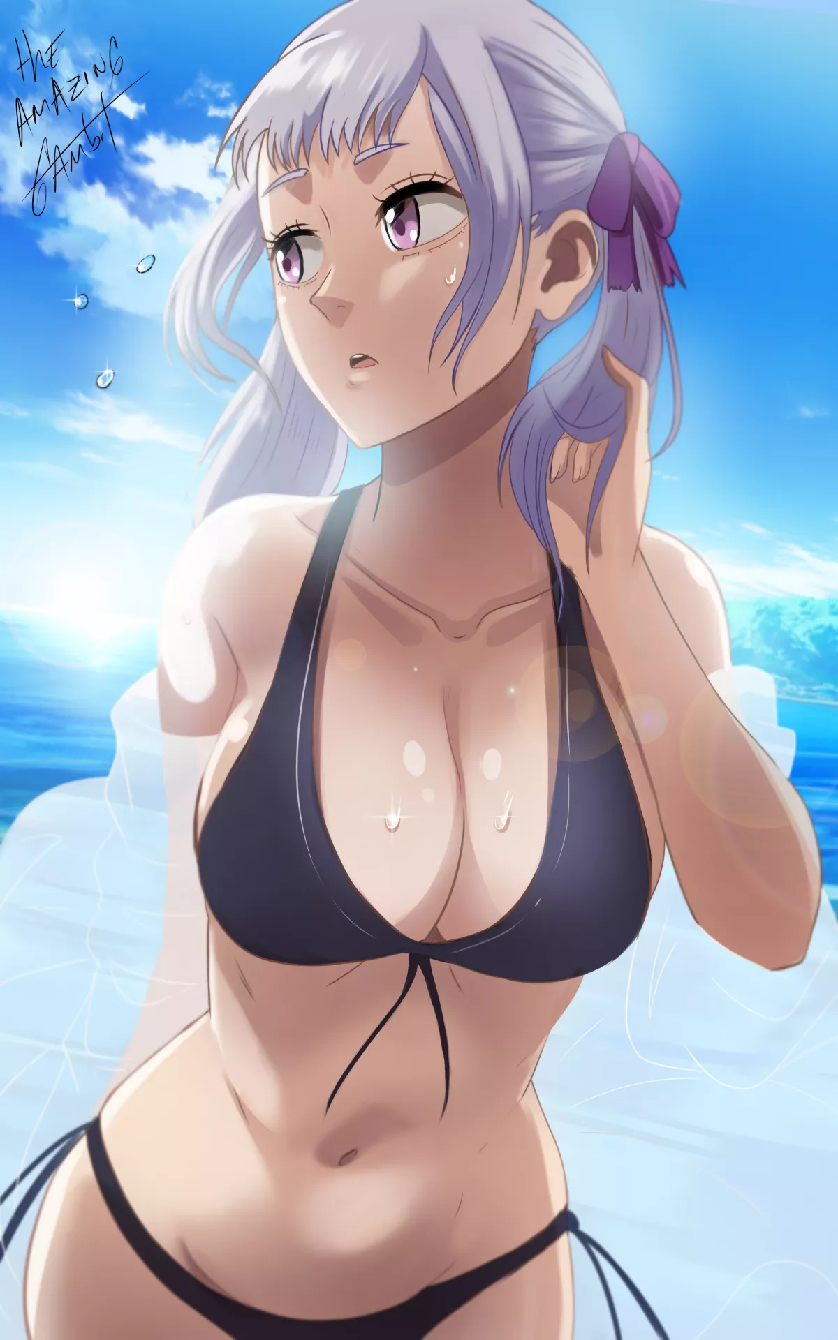 Gotta love Noelle Silva in a swimsuit [Black Clover]