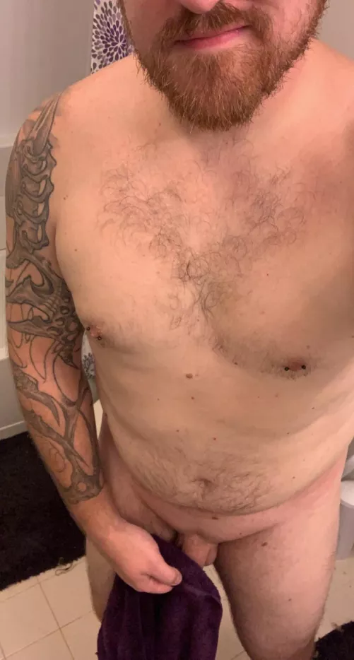 Gotta love that fresh shaven, right from the shower feeling