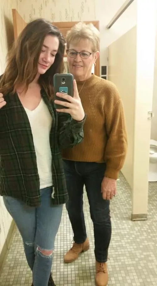 Granddaughter (21) or Grandmother (65)