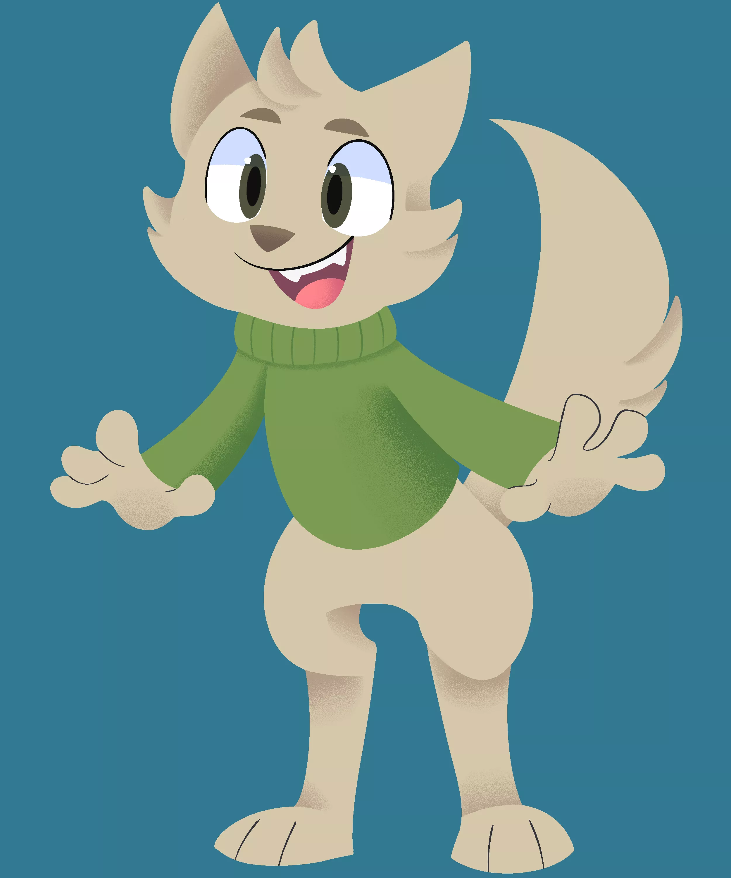 Green Sweater Boy (art by me)