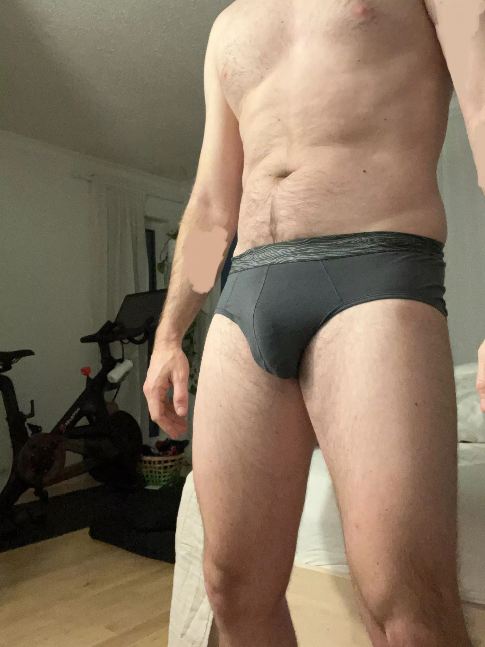 Grey briefs
