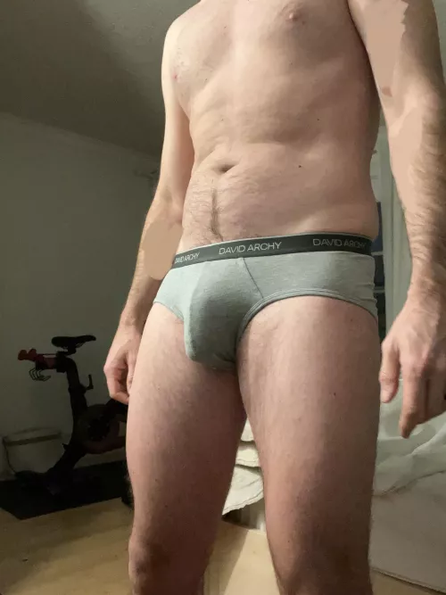 Grey briefs