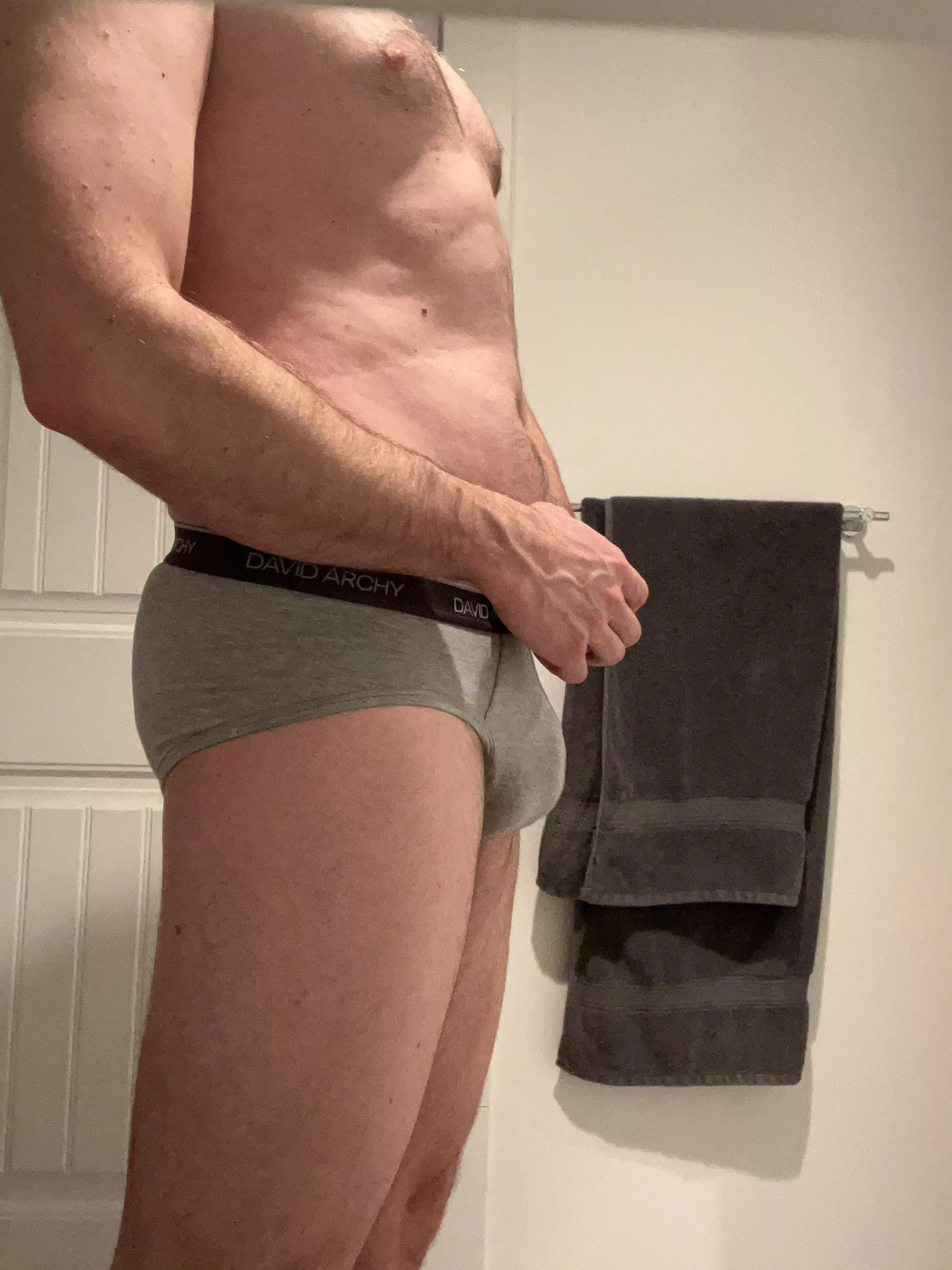 Grey briefs