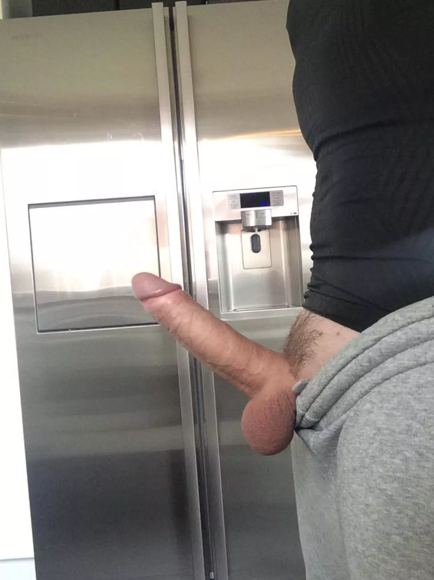 Grey sweats go well with big cocks, right?