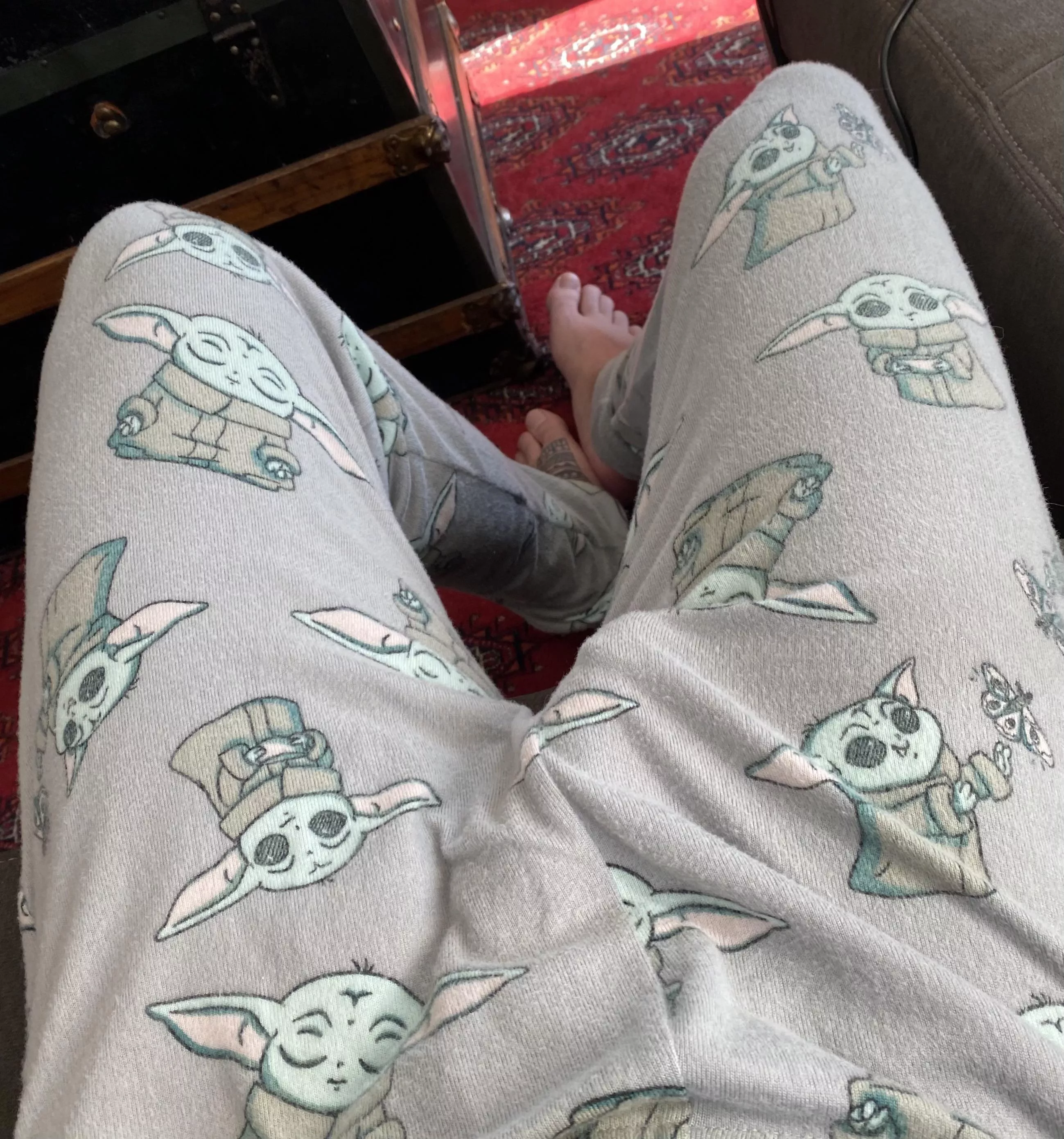 Grey sweats type of morning. May the force be with you… 😏 Grey sweats type of morning. May the force be with you… 😏