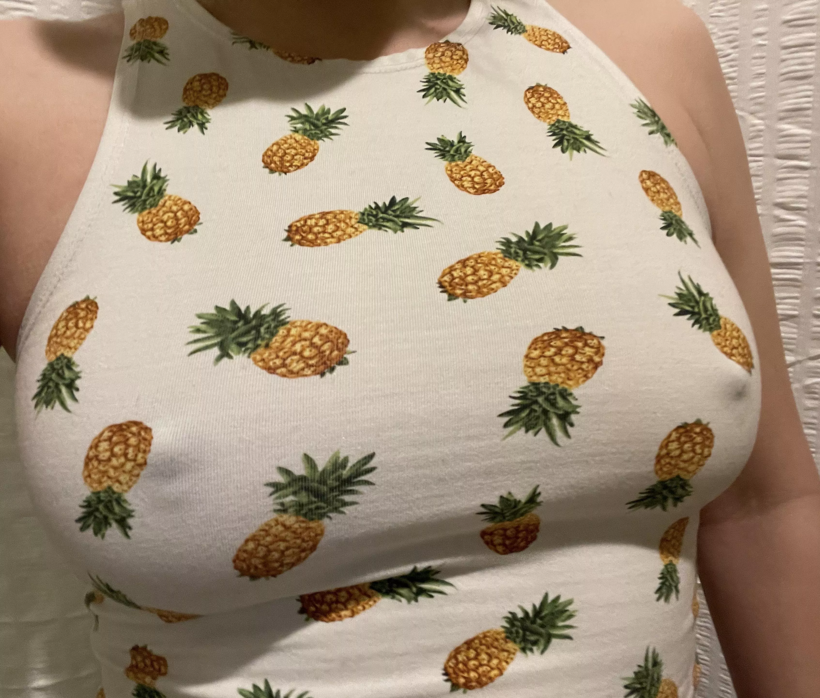 Guess the pineapples didn't do as good a job of camouflage as I thought