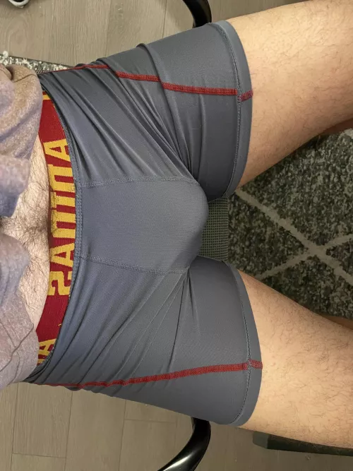 Guys are usually really friendly when I change into these in the locker room