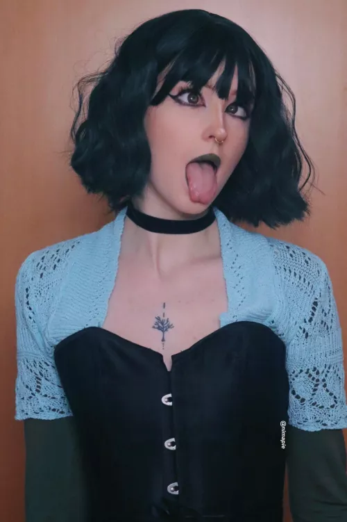 gwen ahegao 💚🖤