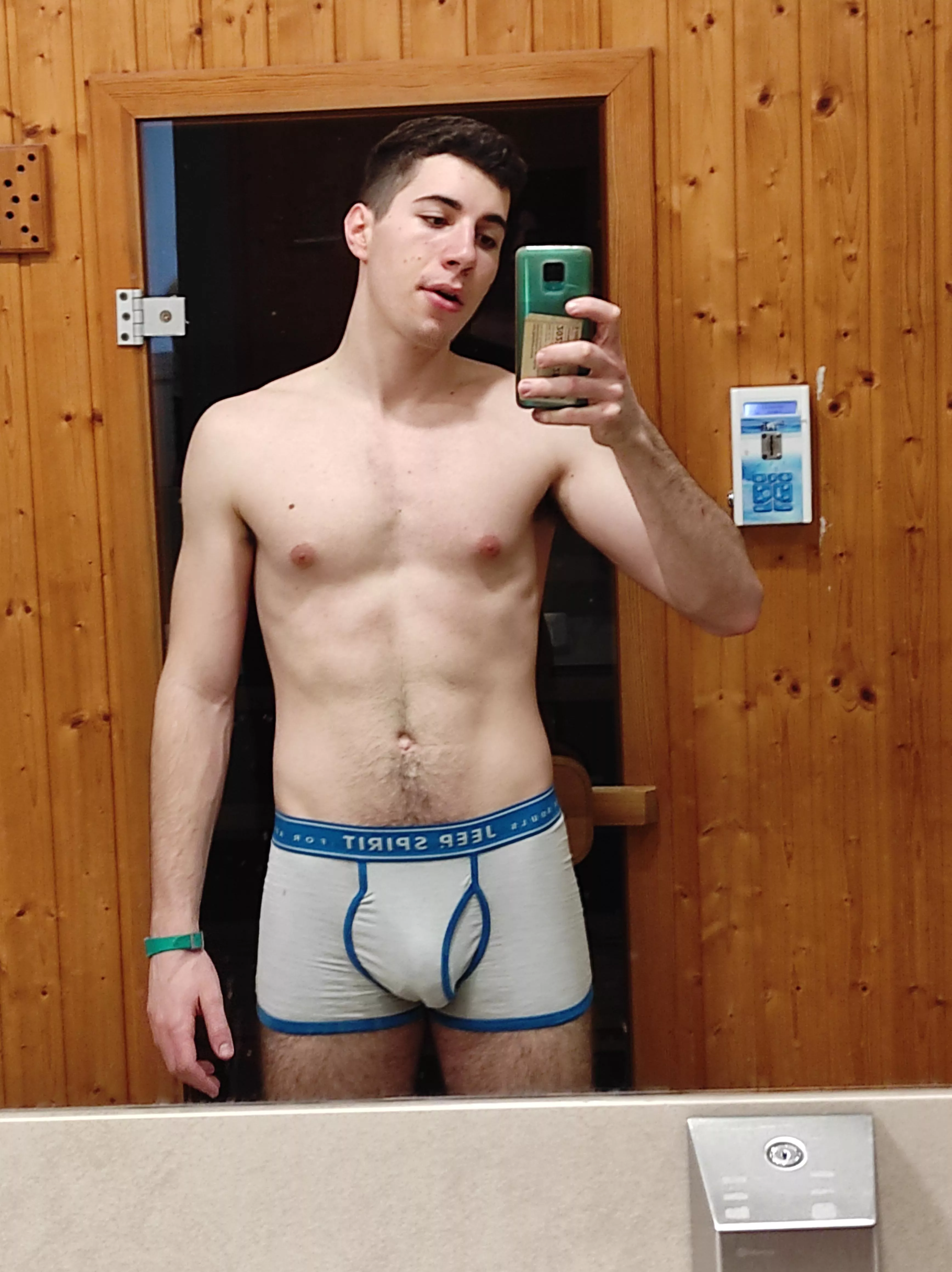 Gym sauna could be fun