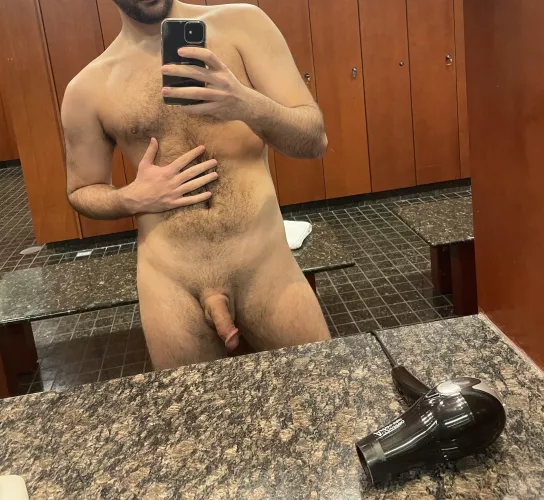 Gym selfie