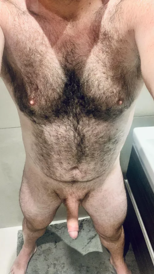 Had a bit of a stroke in the shower. Was a little turned on that my flatmate found my cock ring this morning.