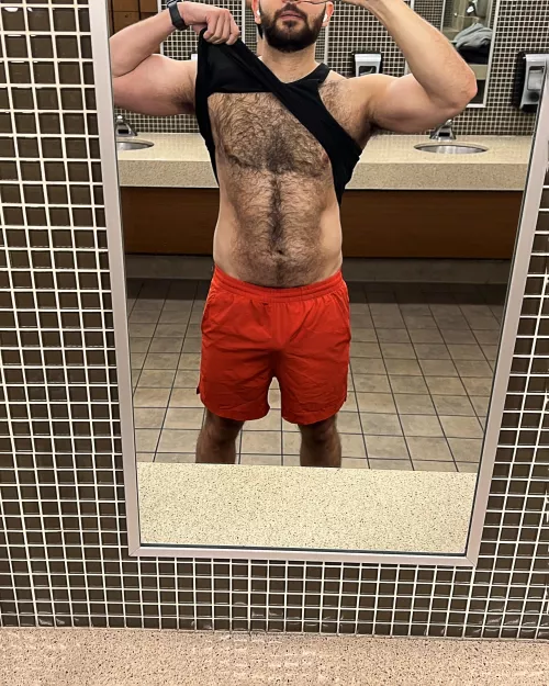 Had a Good Workout. Thought You'd Like a Peek