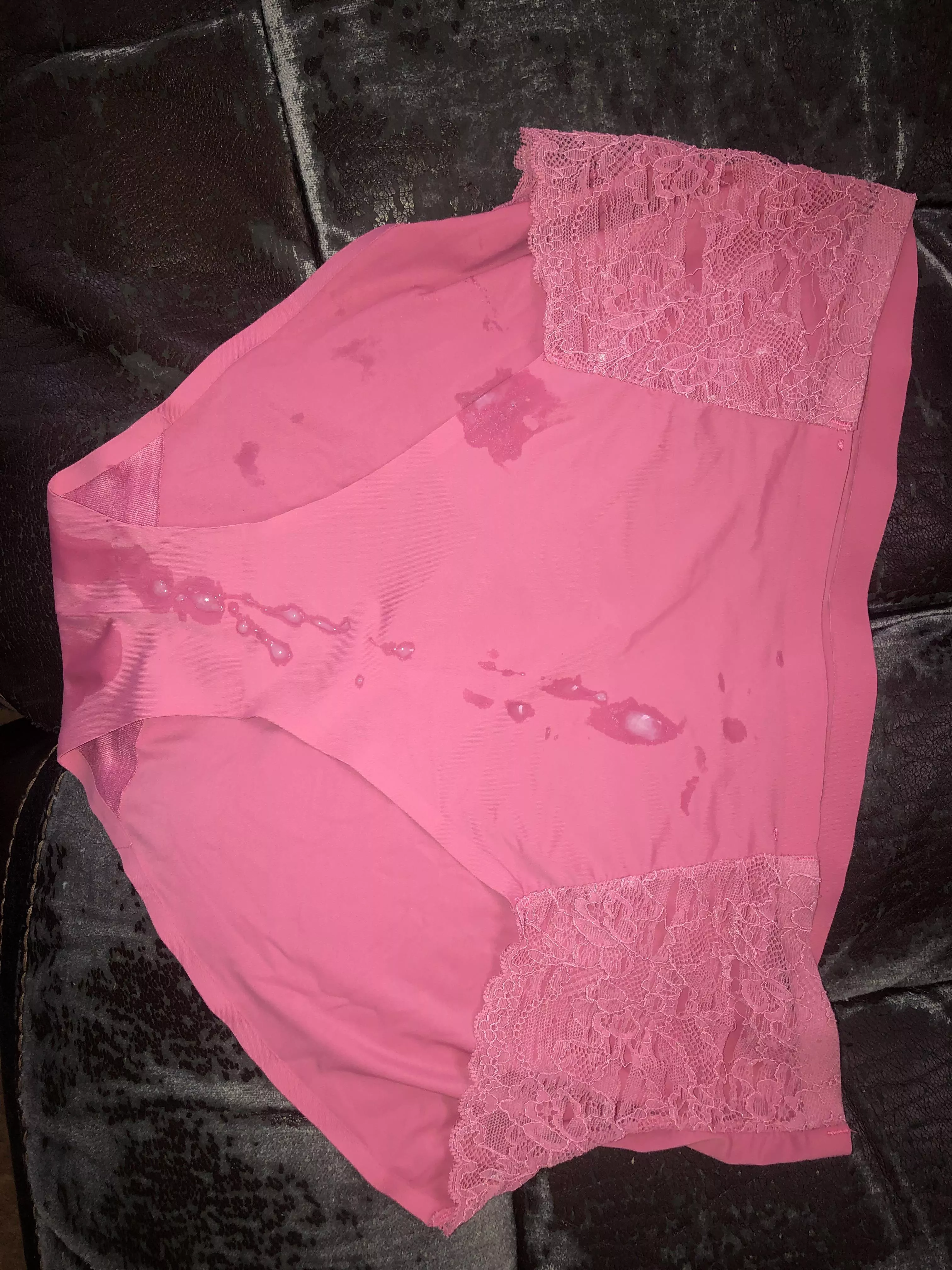 Had a lil accident with my aunts panties guys !! Had a lil accident with my aunts panties guys !!