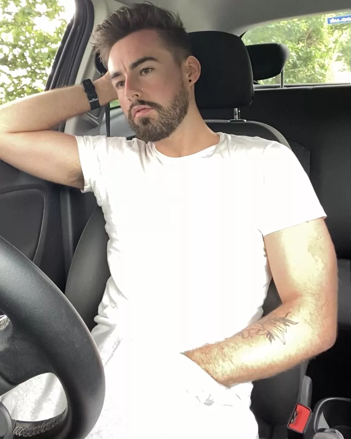 Had to pull over on the way home🥵