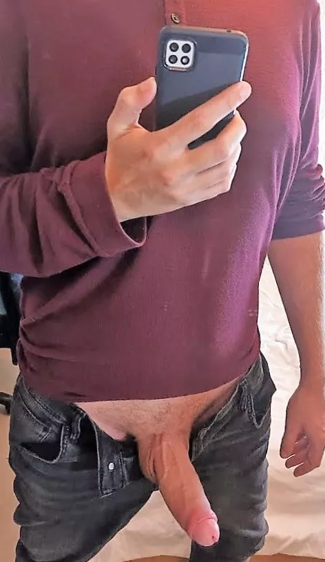 Had to unzip and let it out