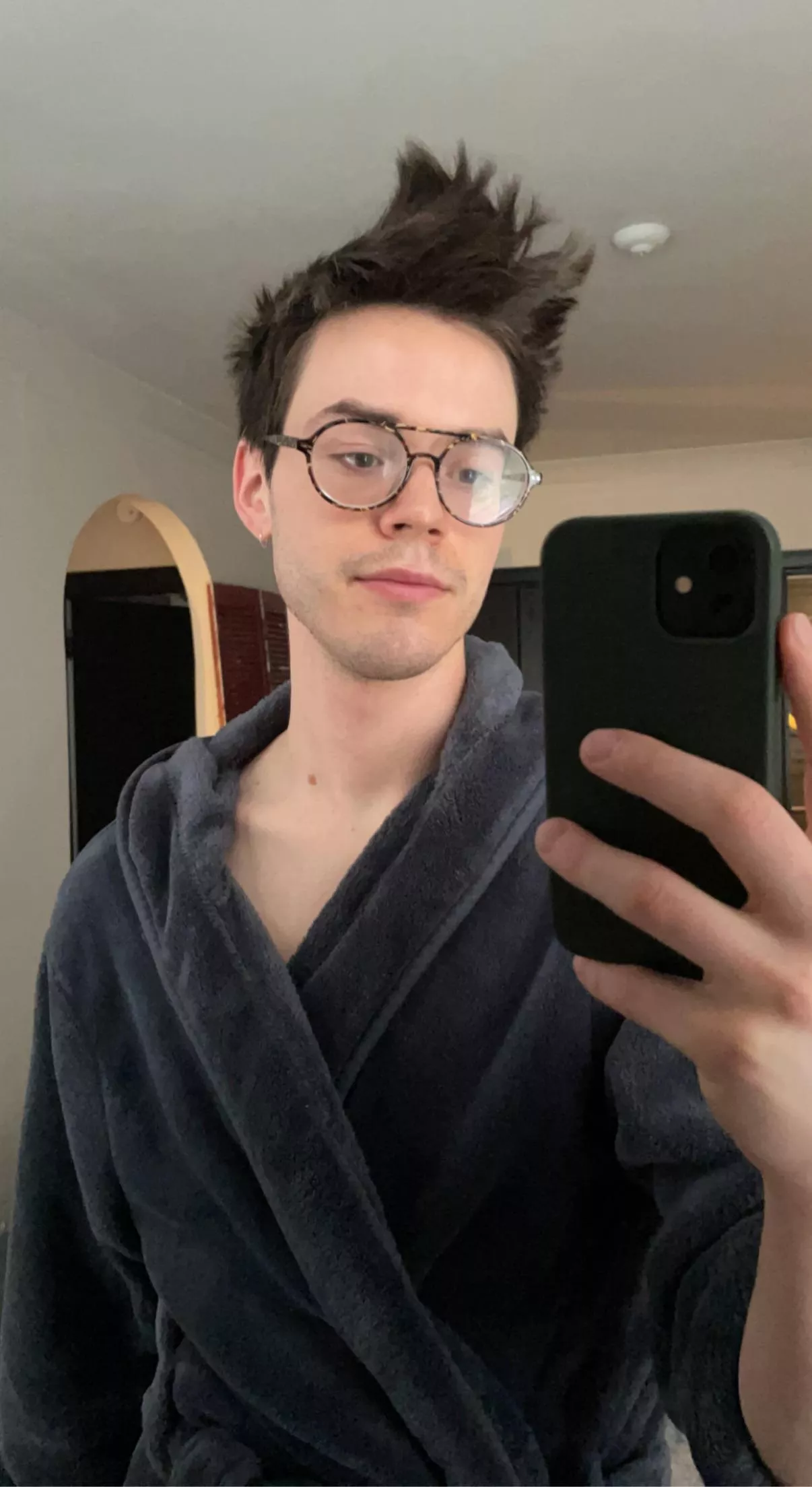 Hair? Done. Eyes? Tired.