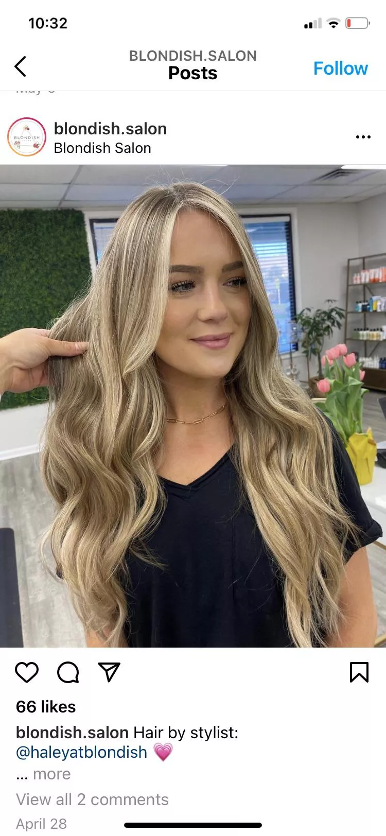 Hair done. Who wanna play now?