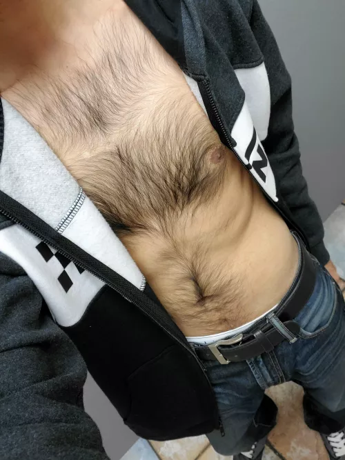 Hair vs Fur, which covers your chest? mine is covered in silky, fine hair