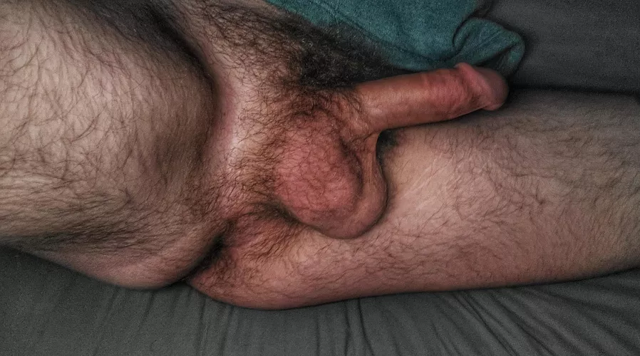 Hairy all over, soft and cozy :)