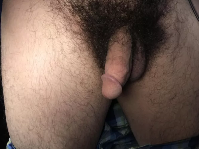 Hairy, horny, and home from work. Who wants to make my night 🍆🤤