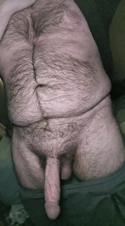 Hairy tummy