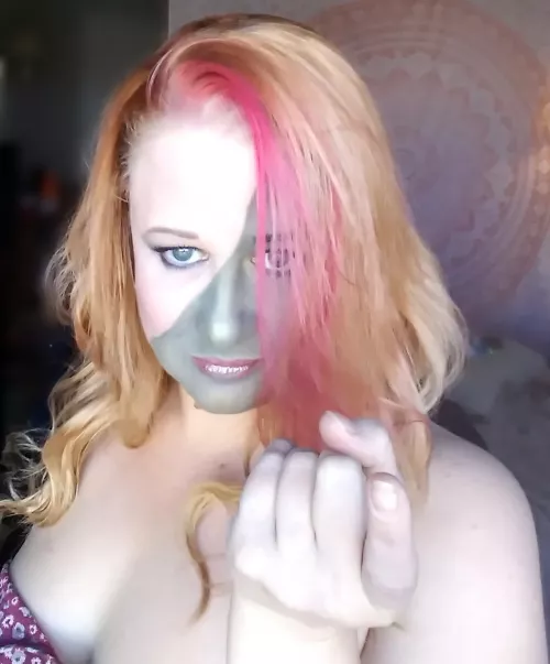 Halloween this year I went as a Half-Witch!๐ค