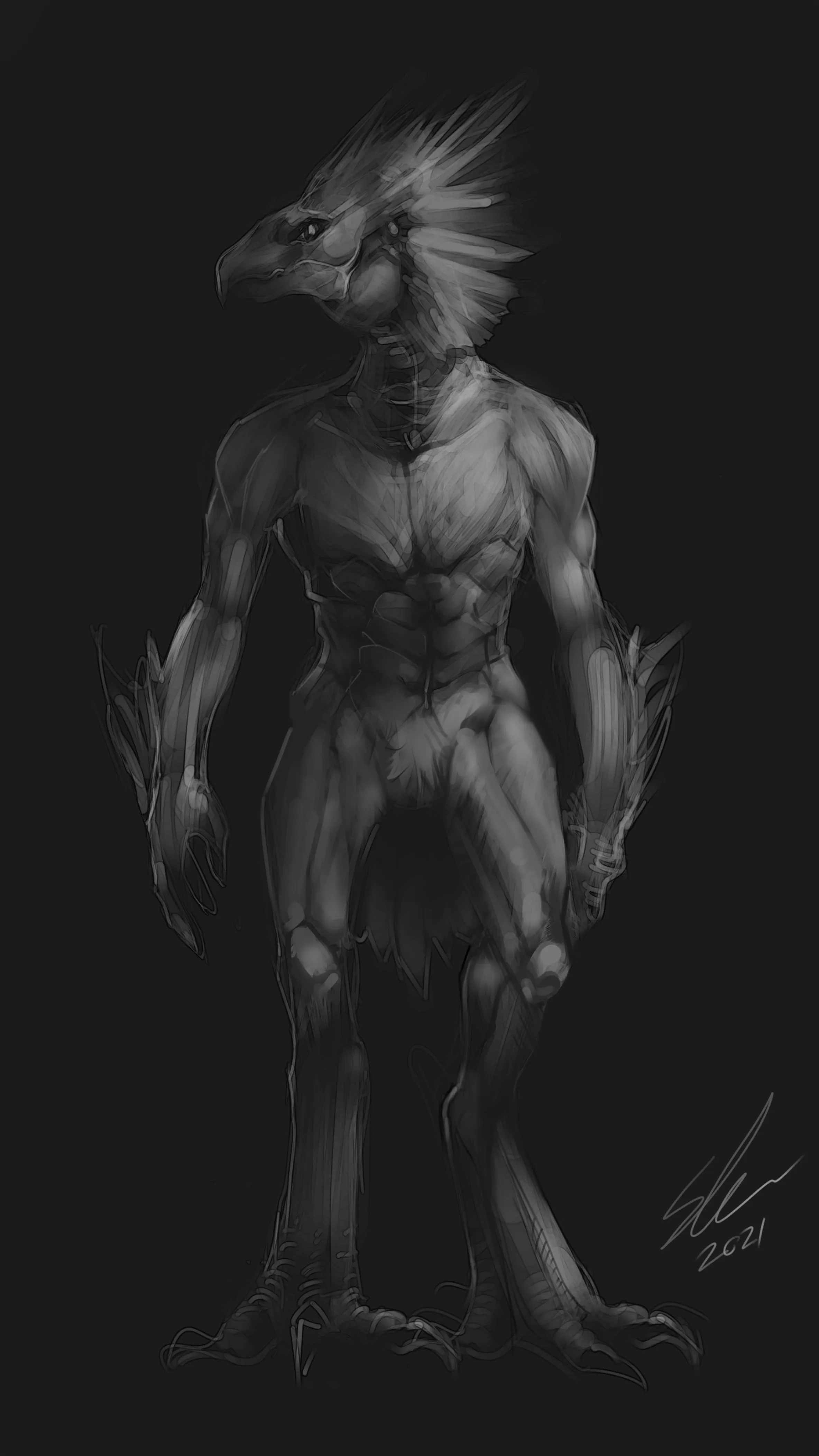 Halo Skirmisher. Art by me.