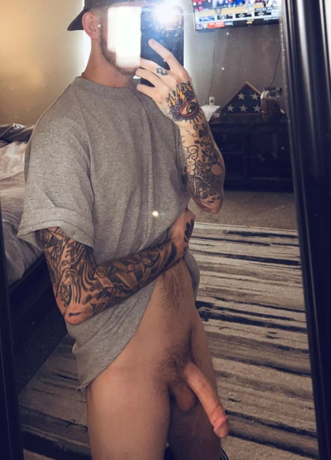 Hanging out but ready for whatever