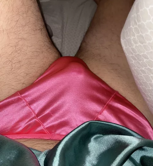 Happiness is satin