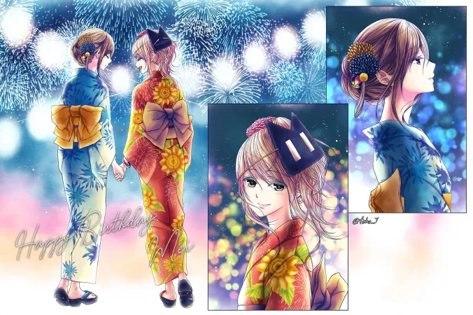 ☀️🍊 Happy belated birthday, Mei! 🍋🌈 [toho__7] [Citrus]