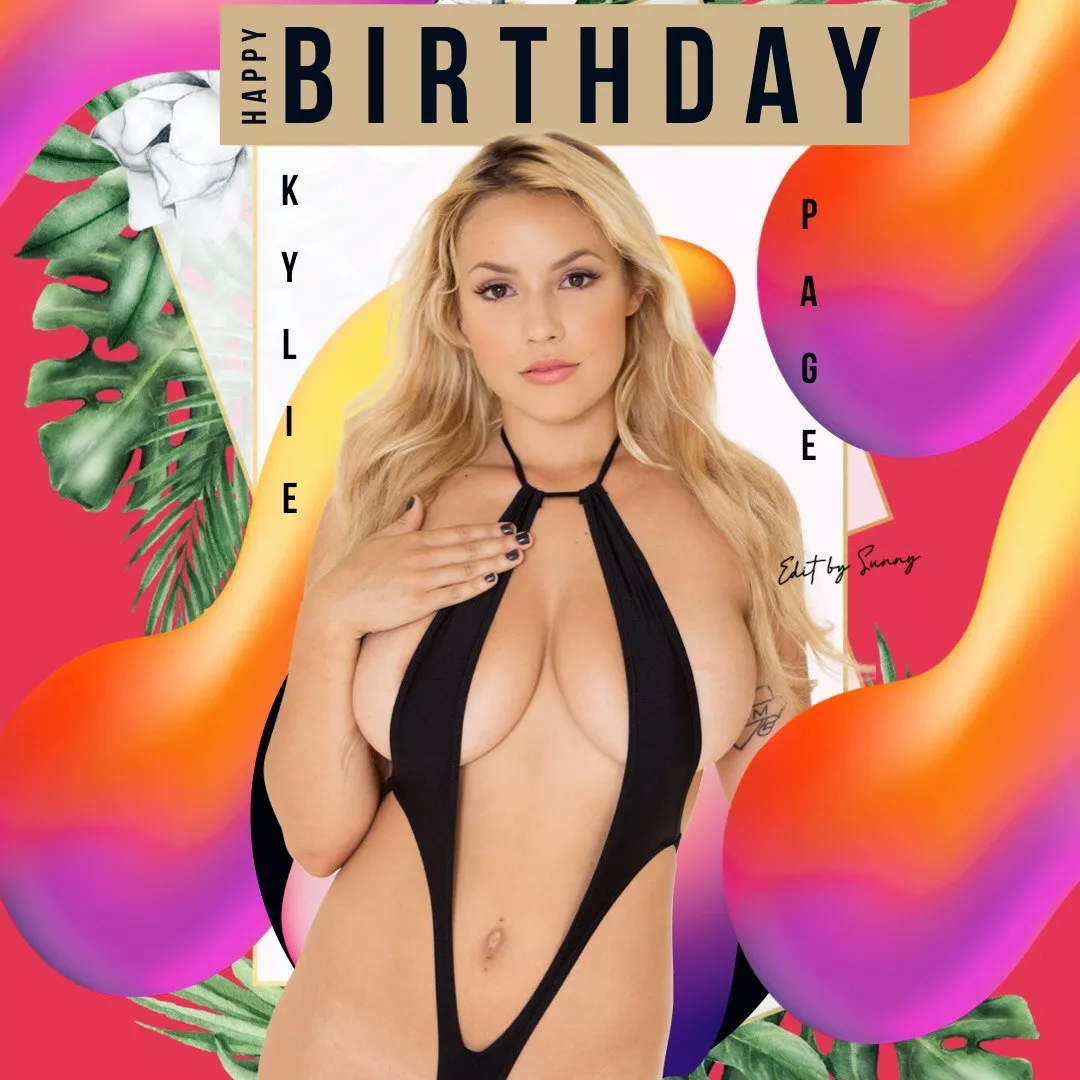 Happy Birthday! Kylie Page #editbyme.