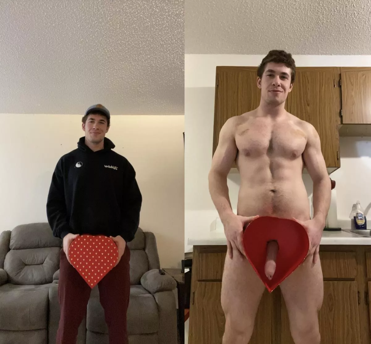 Happy early Valentine’s Day… I hope you like your present