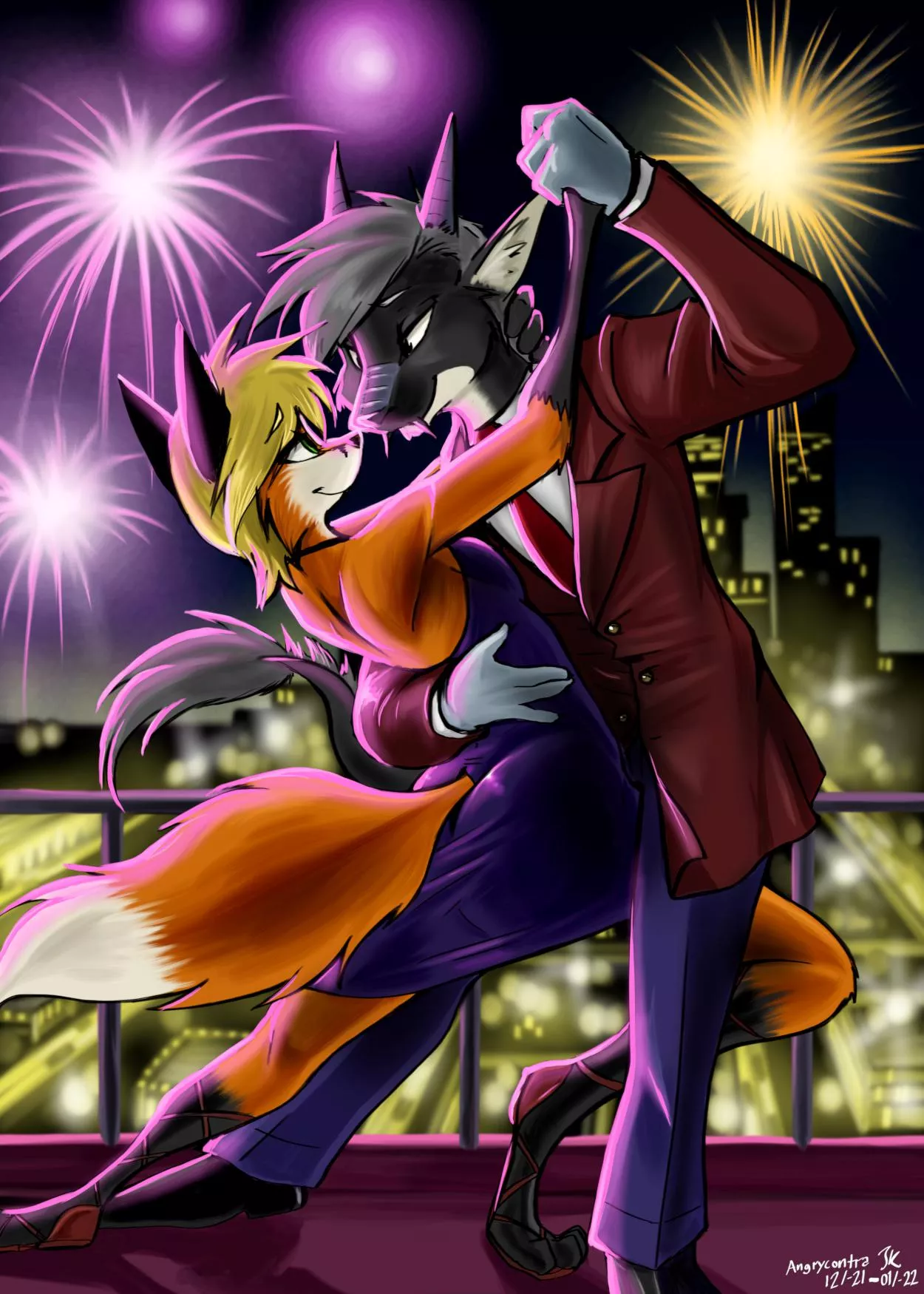 Happy new year 2022 (Art by me)