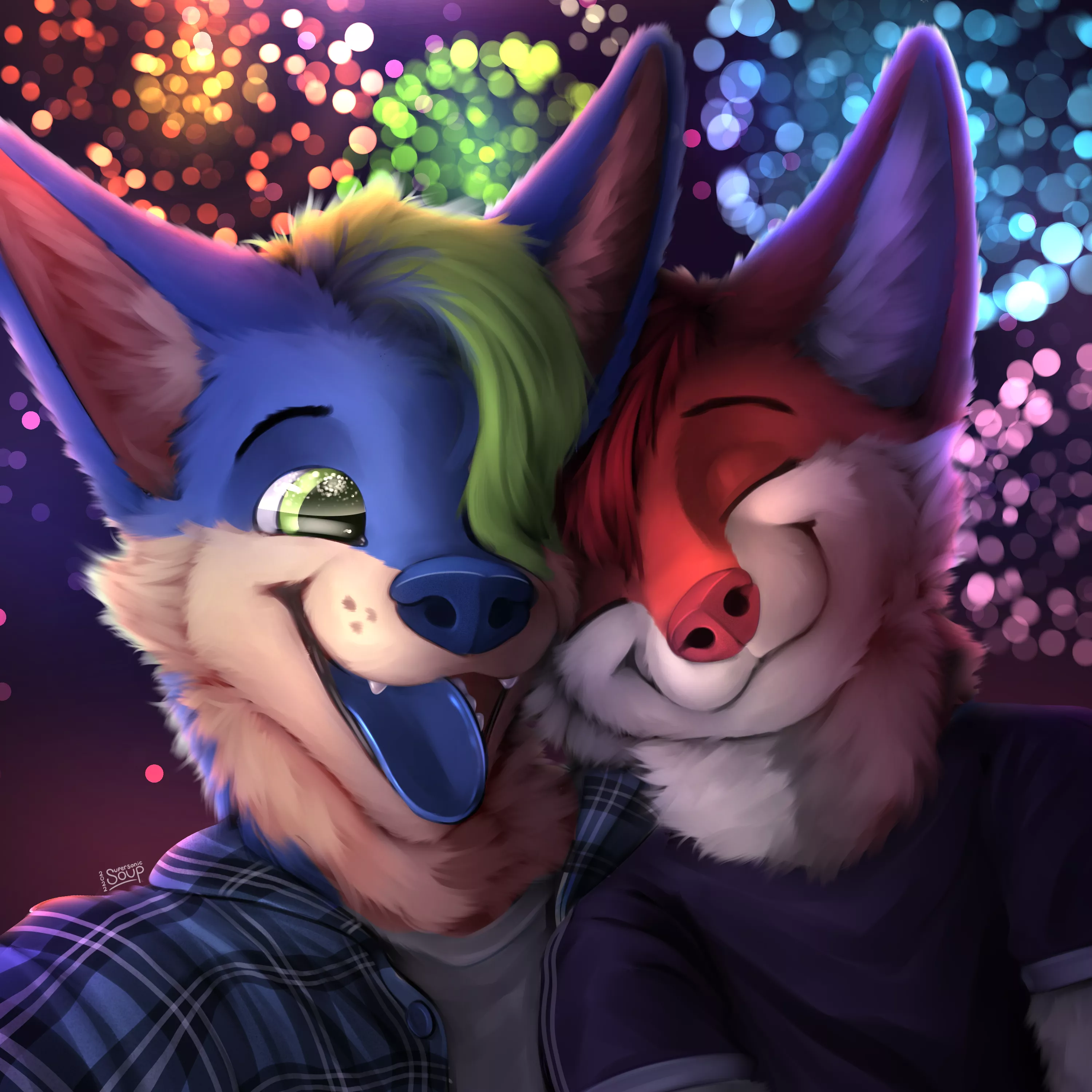 Happy New Year! 🎇 (By me, @SupersonicSoup)