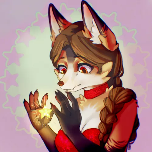 🌟Happy new year guys🌟 (this illustration is a gift for one of my friends) (by me)