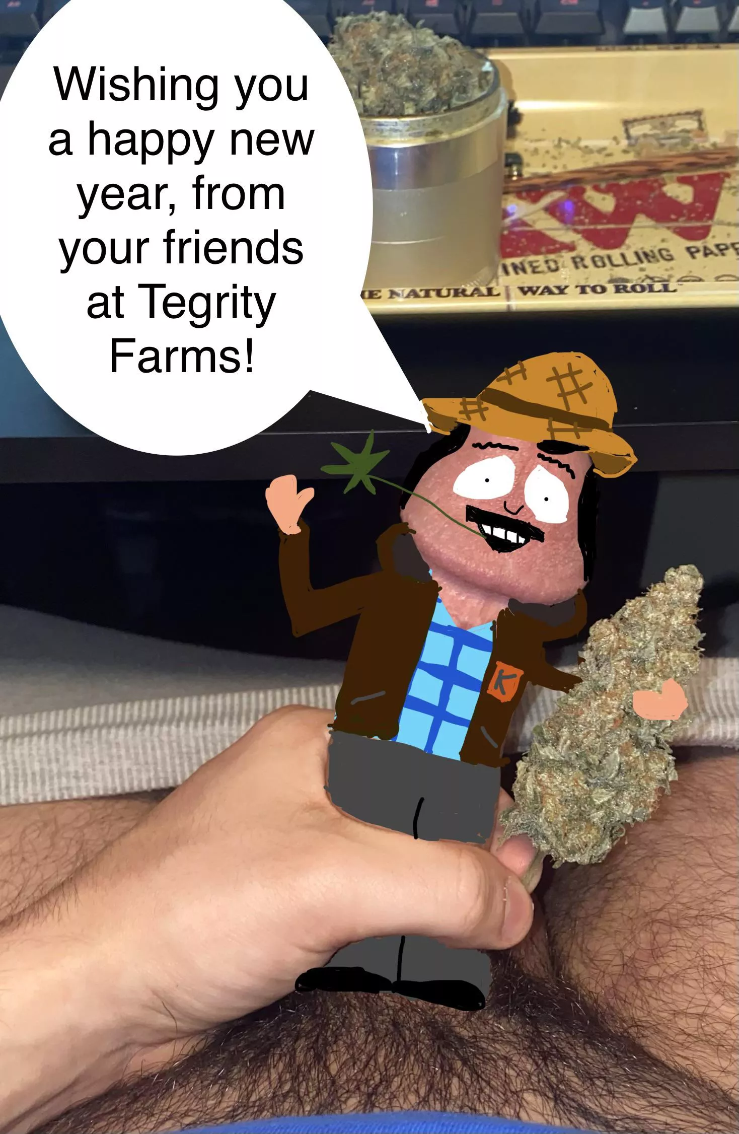 Happy New Year, now let’s get high