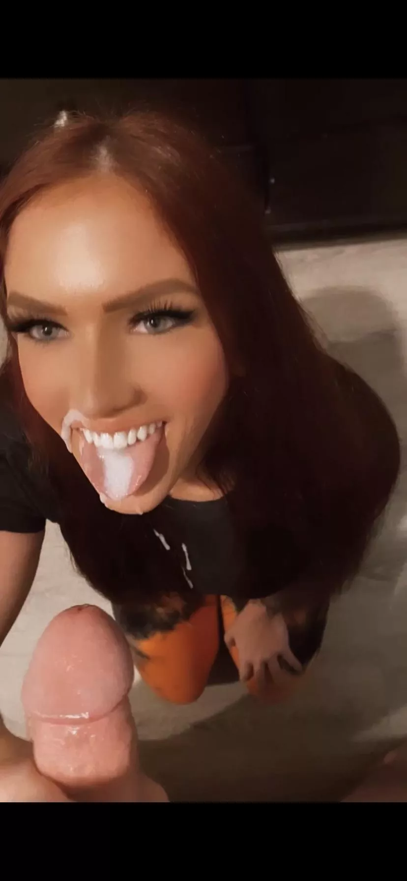 Happy to receive his cum! (F28)