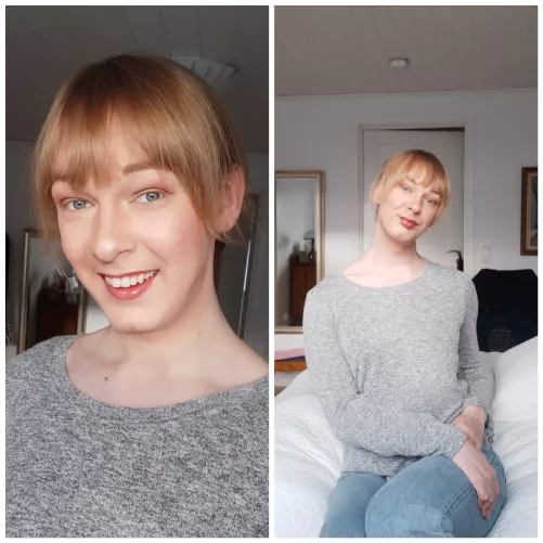 Happy with my makeup, this is before i put on my false lashes. What do you think? 🥰❤